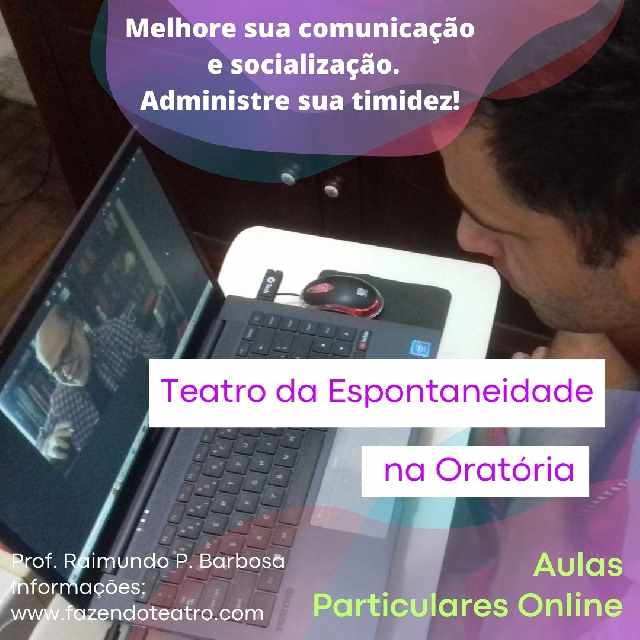 Oratória através de improvisos online