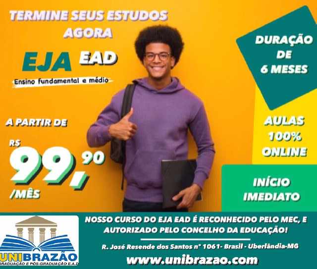 Supletivo EJA a Distancia