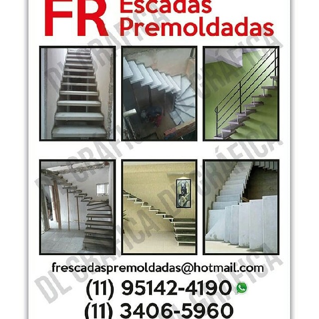 Foto 1 - Escadas pre moldadas